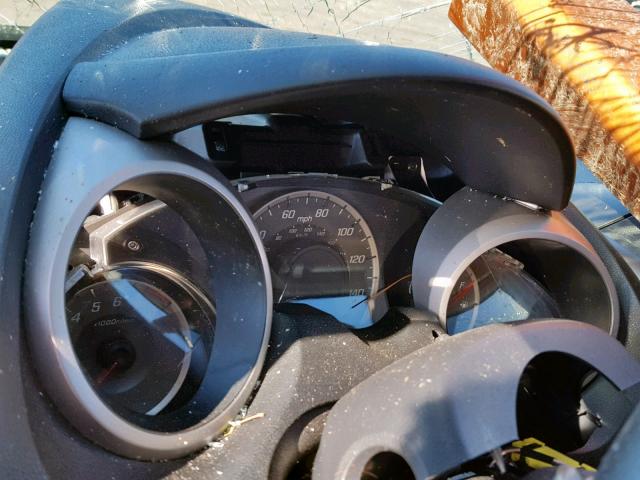 JHMGE8H43AS007843 - 2010 HONDA FIT SPORT Նարնջագույն լուսանկար 8