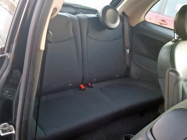3C3CFFAR3FT750343 - 2015 FIAT 500 POP BLACK photo 6