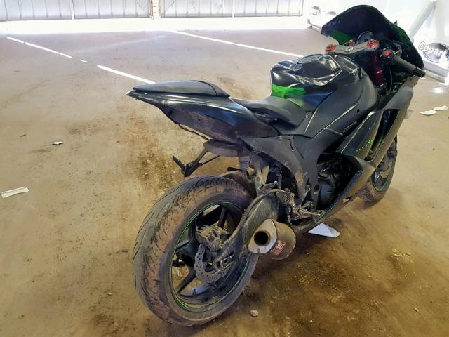 JKAZX4P198A037248 - 2008 KAWASAKI ZX600 P GREEN photo 4