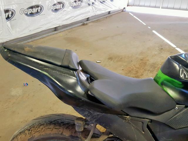 JKAZX4P198A037248 - 2008 KAWASAKI ZX600 P GREEN photo 6