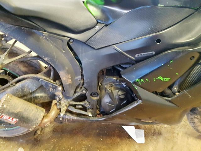 JKAZX4P198A037248 - 2008 KAWASAKI ZX600 P GREEN photo 7