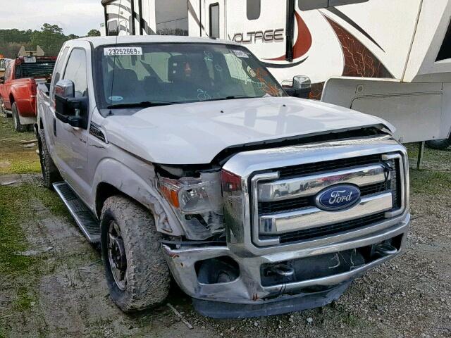 1FT7X2A6XBEA55439 - 2011 FORD F250 SUPER WHITE photo 1