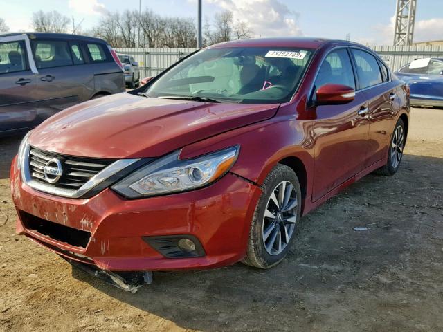 1N4AL3AP1HC197351 - 2017 NISSAN ALTIMA 2.5 RED photo 2