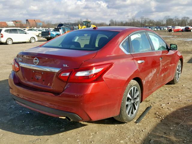 1N4AL3AP1HC197351 - 2017 NISSAN ALTIMA 2.5 RED photo 4