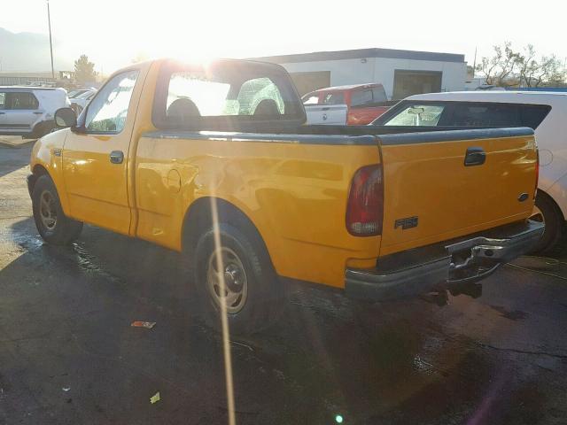 2FTRF17254CA11724 - 2004 FORD F-150 HERI YELLOW photo 3