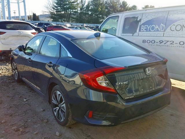 19XFC1F76GE212575 - 2016 HONDA CIVIC EXL BLUE photo 3