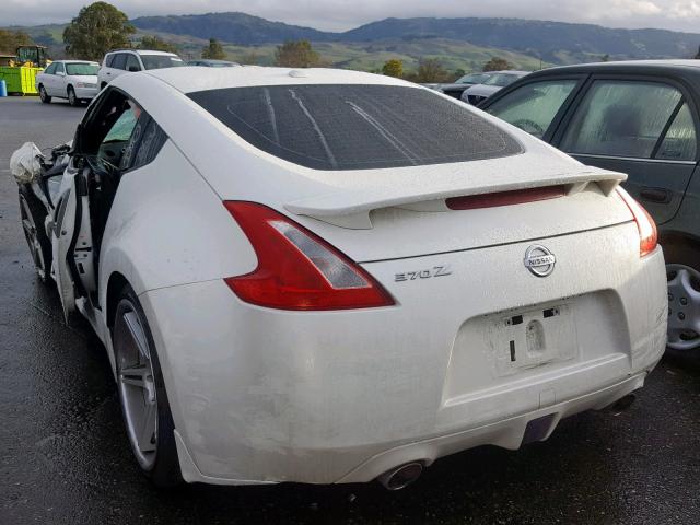 JN1AZ4EHXBM550417 - 2011 NISSAN 370Z BASE WHITE photo 3