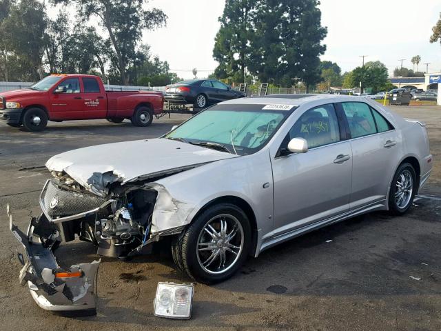 1G6DW677760188825 - 2006 CADILLAC STS SILVER photo 2