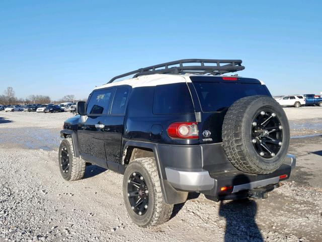 JTEBU4BF6DK169595 - 2013 TOYOTA FJ CRUISER BLACK photo 3