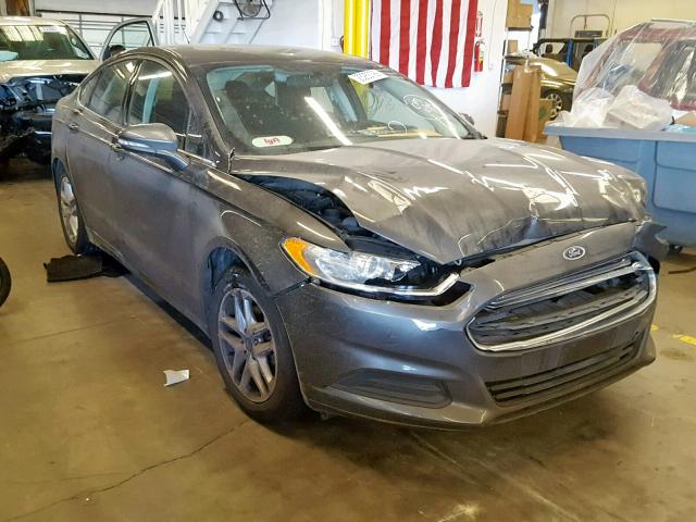 3FA6P0H79GR358317 - 2016 FORD FUSION SE CHARCOAL photo 1