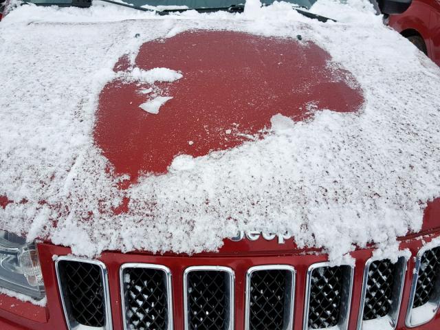 1C4NJDBB0DD271468 - 2013 JEEP COMPASS SP RED photo 7