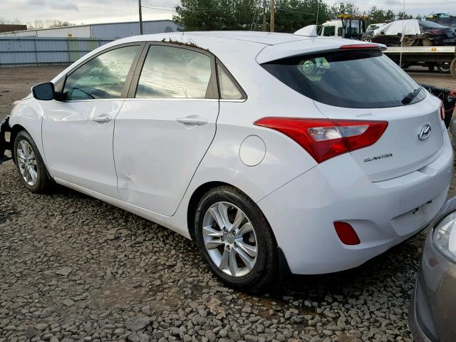 KMHD35LE2DU048381 - 2013 HYUNDAI ELANTRA GT WHITE photo 3