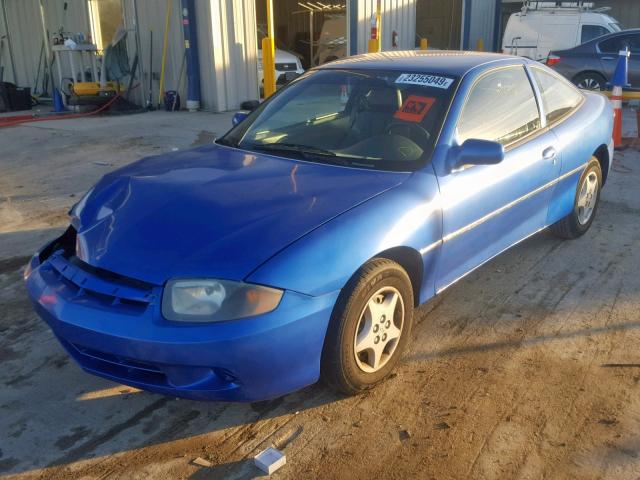 1G1JC12F347180275 - 2004 CHEVROLET CAVALIER 蓝色 照片 2