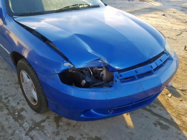 1G1JC12F347180275 - 2004 CHEVROLET CAVALIER 蓝色 照片 9