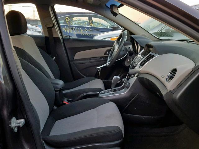 1G1PC5SH3B7248221 - 2011 CHEVROLET CRUZE LS 灰色 照片 5