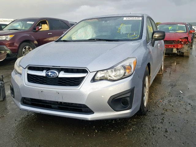 JF1GPAA6XE8244319 - 2014 SUBARU IMPREZA BA GRAY photo 2