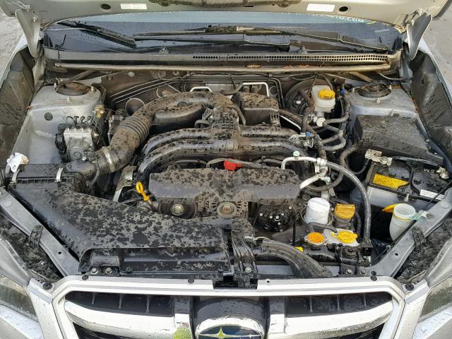 JF1GPAA6XE8244319 - 2014 SUBARU IMPREZA BA GRAY photo 7