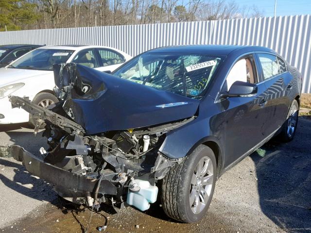 1G4GD5GD7BF300204 - 2011 BUICK LACROSSE C BLACK photo 2