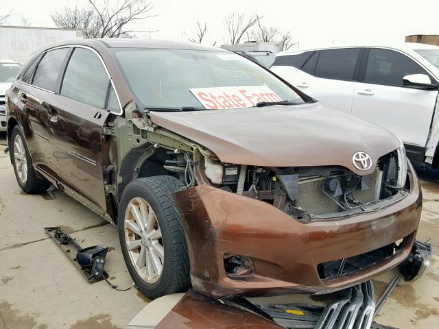 4T3ZE11A59U010392 - 2009 TOYOTA VENZA BASE BROWN photo 1