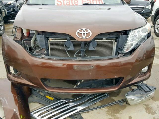 4T3ZE11A59U010392 - 2009 TOYOTA VENZA BASE BROWN photo 9