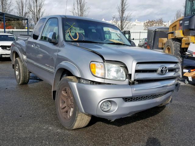 5TBRT34164S449262 - 2004 TOYOTA TUNDRA ACC SILVER photo 1