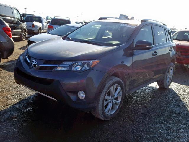 JTMDFREV5EJ005401 - 2014 TOYOTA RAV4 LIMIT BLACK photo 2