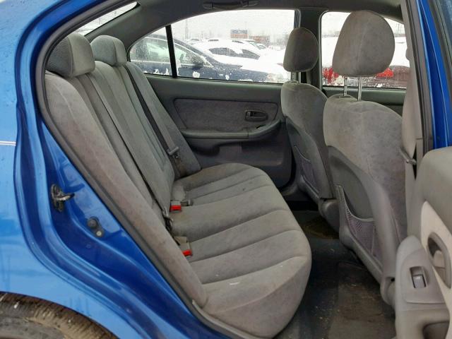 KMHDN46D96U228211 - 2006 HYUNDAI ELANTRA GL BLUE photo 6