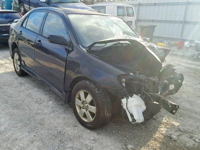 1NXBR32E45Z416654 - 2005 TOYOTA COROLLA CE BLACK photo 1