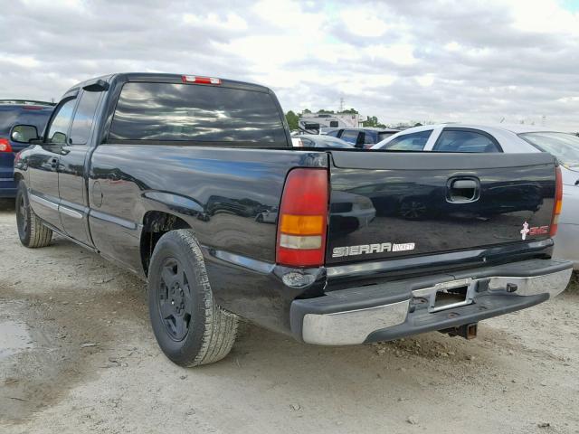 1GTEC19V23E104191 - 2003 GMC NEW SIERRA BLACK photo 3