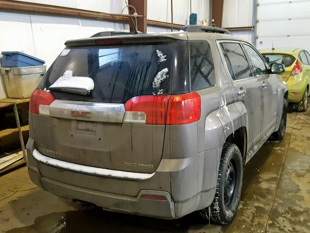 2GKFLTEK0C6185731 - 2012 GMC TERRAIN SL ოქროსფერი ფოტო 4