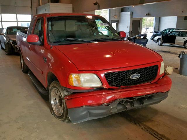 1FTRX17W31NA95838 - 2001 FORD F150 Rot Foto 1