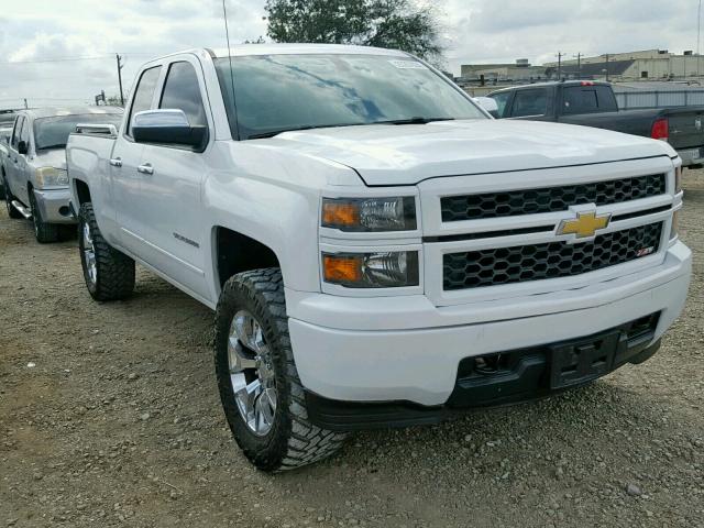 1GCVKPEC2EZ357582 - 2014 CHEVROLET SILVERADO WHITE photo 1