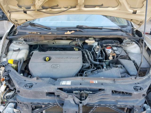 JM1BK12F161478523 - 2006 MAZDA 3 I TAN photo 7