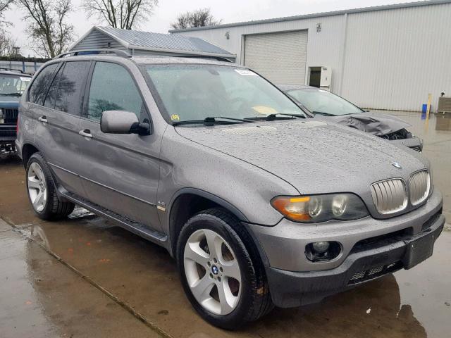 5UXFB53524LV09535 - 2004 BMW X5 4.4I GRAY photo 1