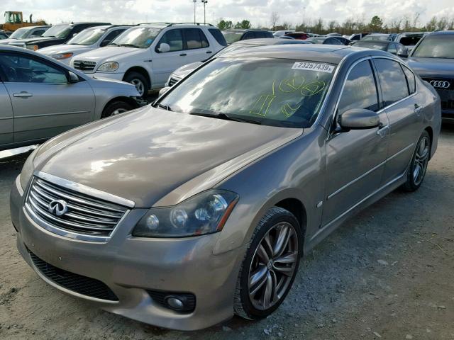 JNKAY01EX8M600213 - 2008 INFINITI M35 BASE TAN photo 2