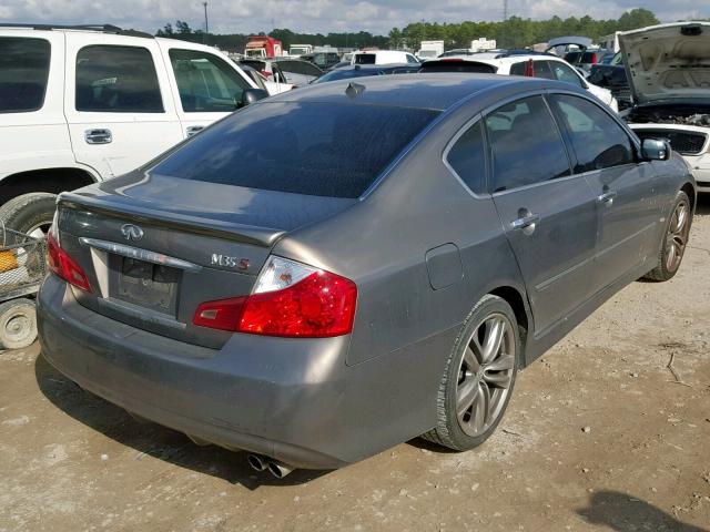 JNKAY01EX8M600213 - 2008 INFINITI M35 BASE TAN photo 4