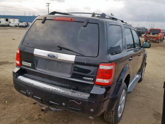 1FMCU94G99KB07459 - 2009 FORD ESCAPE LIM 黑色 照片 4