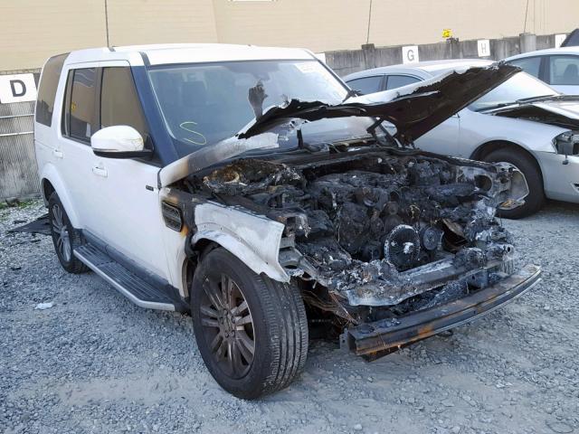 SALAK2V66FA743782 - 2015 LAND ROVER LR4 HSE LU WHITE photo 1