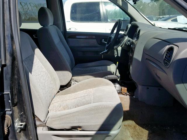 4NUDS13SX62702004 - 2006 ISUZU ASCENDER S შავი ფოტო 5