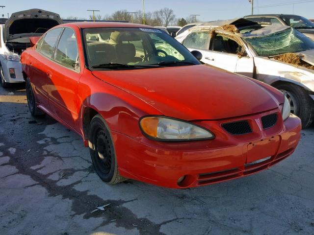 1G2NF52F63C313645 - 2003 PONTIAC GRAND AM S RED photo 1