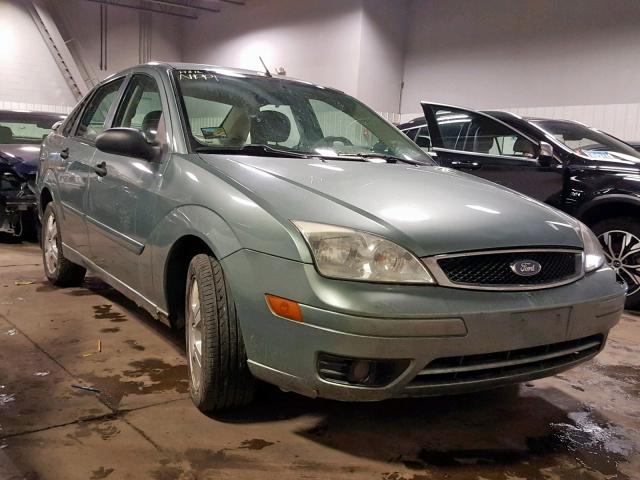 1FAHP34N96W165983 - 2006 FORD FOCUS ZX4 GREEN photo 1