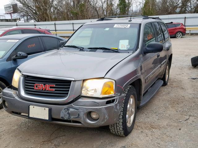 1GKDT13SX52111666 - 2005 GMC ENVOY GRAY photo 2