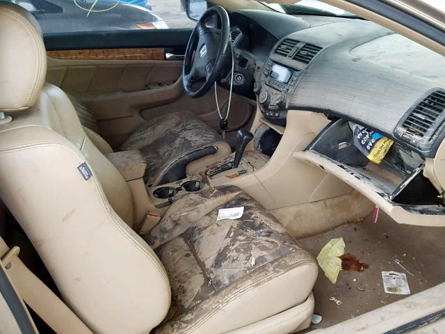 1HGCM82653A026109 - 2003 HONDA ACCORD EX 金色 照片 5