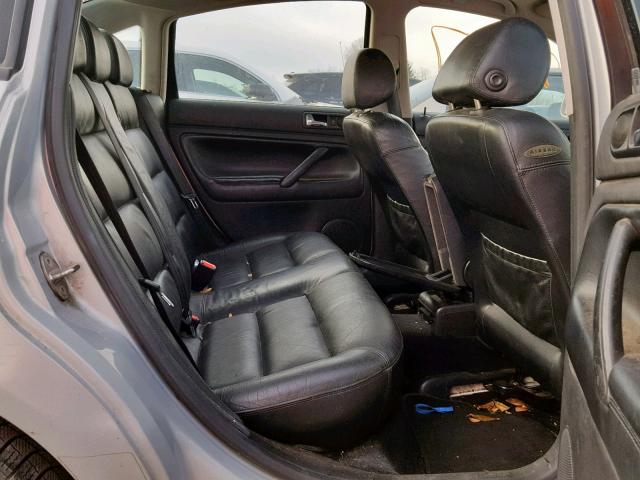 WVWMA63B6XE441286 - 1999 VOLKSWAGEN PASSAT GLS SILVER photo 6