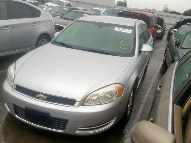 2G1WT57N391153255 - 2009 CHEVROLET IMPALA 1LT SILVER photo 2