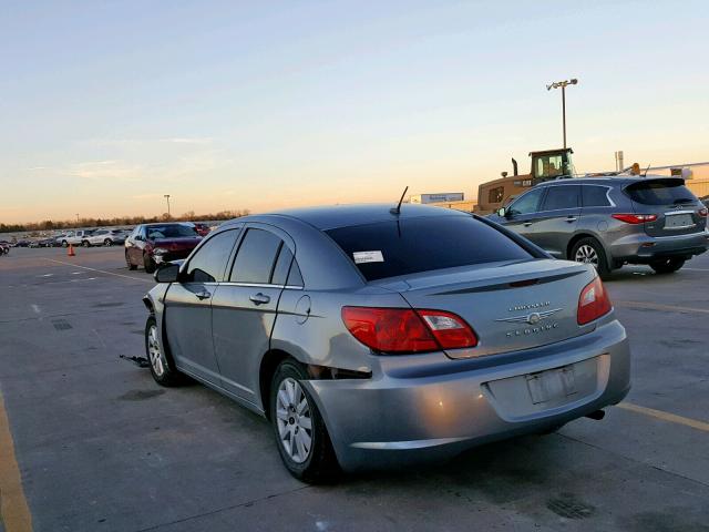 1C3LC46B79N524786 - 2009 CHRYSLER SEBRING LX GRAY photo 3