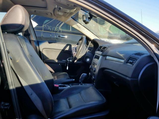 3FADP0L35CR186714 - 2012 FORD FUSION HYB BLACK photo 5