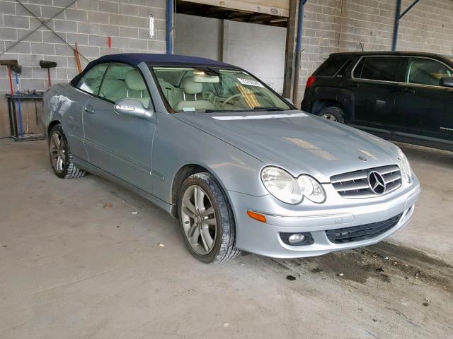 WDBTK56F48T089211 - 2008 MERCEDES-BENZ CLK 350 蓝色 照片 1