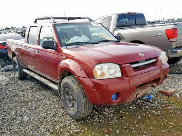1N6ED29XX4C458037 - 2004 NISSAN FRONTIER C 勃艮第红 照片 1