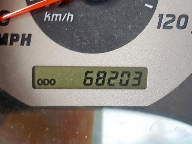 1N6ED29XX4C458037 - 2004 NISSAN FRONTIER C 勃艮第红 照片 8